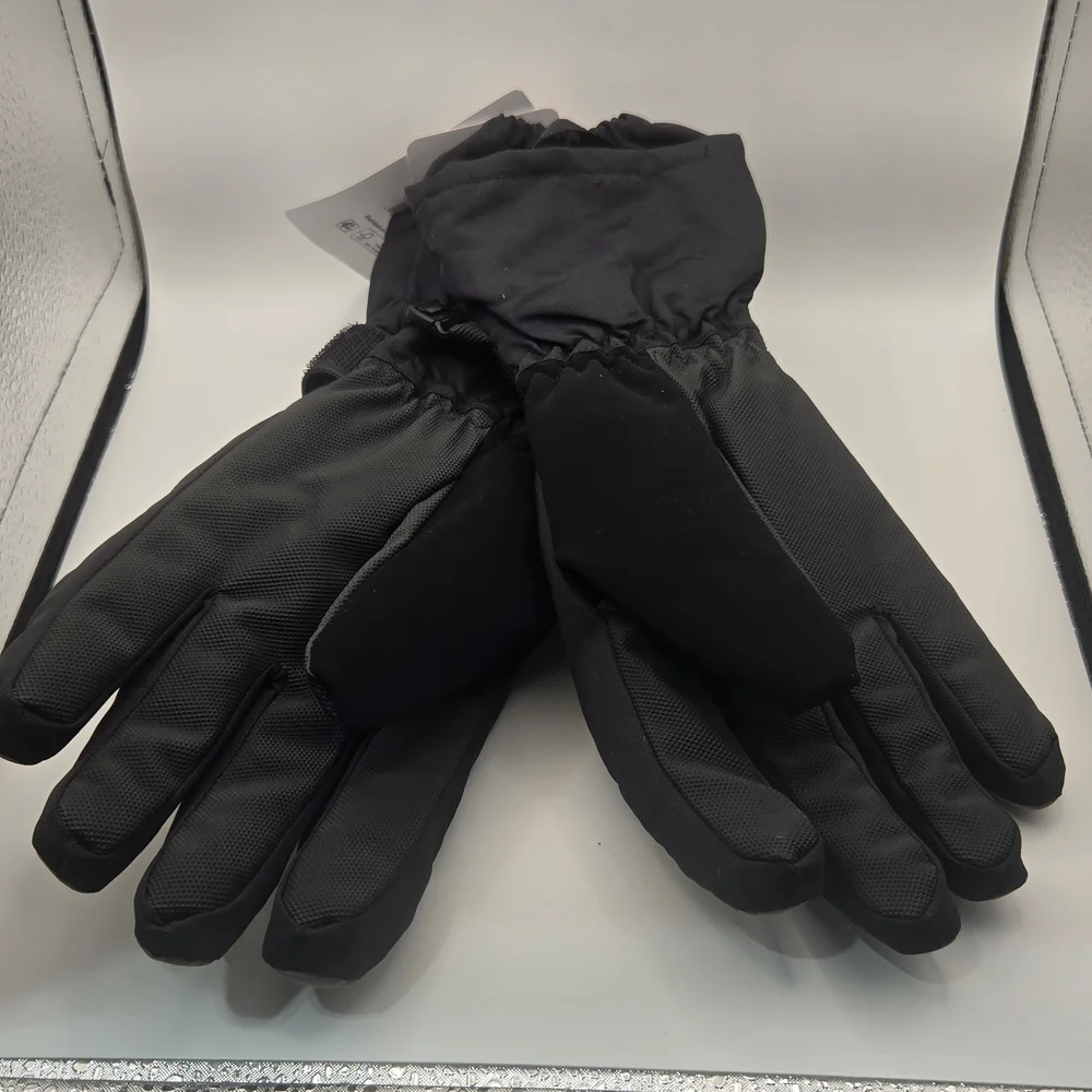 Ozark Trail Beige, Brown and Black Insulated Winter Gloves